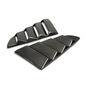 2015-2017 Ford Mustang Type-V Carbon Fiber Louvers Vented by Anderson Composites