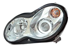 2001-2003 Mercedes C-Class AMG W203 Halo Projector Headlights - 02-AZ-MBZC00-PCC-G