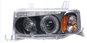 2004-2006 Scion xB Gen 2 Halo Projector Headlights - Black - 02-AZ-SB03-PBC-R-G2-A