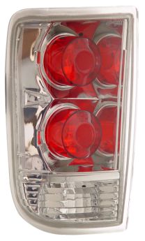 1995-2000 Chevy Trailblazer Euro Tail Lights - Chrome - 03-CB9500TLA