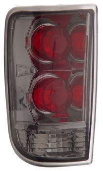 1995-2000 Chevy Trailblazer Euro Tail Lights - Smoke - 03-CB9500TLASM