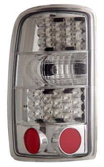 2000-2006 GMC Yukon & Yukon XL LED Tail Lights - Chrome - 03-CD2000LEDAC