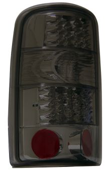 2000-2006 Chevy Tahoe & Suburban LED Tail Lights - Dark Smoke - 03-CD2000LEDDS