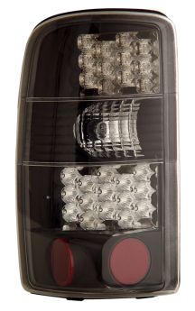 2000-2006 GMC Yukon & Yukon XL LED Tail Lights - Black - 03-CD2000LEDJM