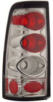 1999-2002 Chevy Silverado Gen 2 Euro Tail Lights - Chrome - 03-CL9902TLAG2