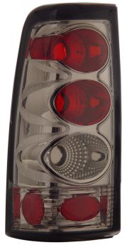 1999-2002 Chevy Silverado Gen 2 Euro Tail Lights - Smoke - 03-CL9902TLAG2SM