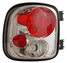 1999-2002 Chevy Silverado/Sierra Stepside Euro Tail Lights - Chrome - 03-CLS9901TLAG4