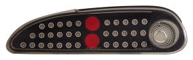 1993-2002 Chevy Camaro 2dr LED Taillights - JDM Black - 03-CO93TLEDJM