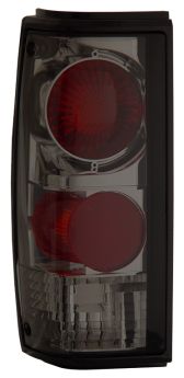 1982-1993 Chevy S-10 Euro Tail Lights - Dark Smoke - 03-CS8393TLADS