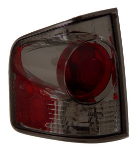 1994-2004 Chevy S-10 / GMC Sonoma Euro Tail Lights - Dark Smoke - 03-CS9401TLAG4DS