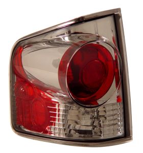 1994-2004 Chevy S-10 / GMC Sonoma 3D Euro Tail Lights - Smoke - 03-CS9401TLAG4SM