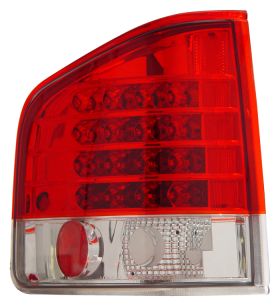 1994-2001 Chevy S10 / GMC Sonoma LED Taillights - Red / Clear - 03-CS9401TLED