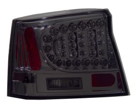 2006-2008 Dodge Charger LED Tail Lights - Dark Smoke - 03-DC2006TLEDDS