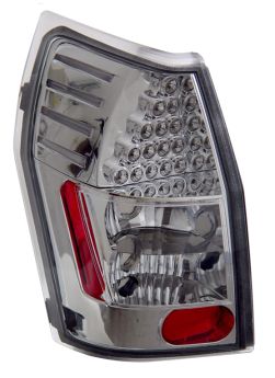 2005-2007 Dodge Magnum LED Tail Lights - Chrome - 03-DM2005TLEDAC