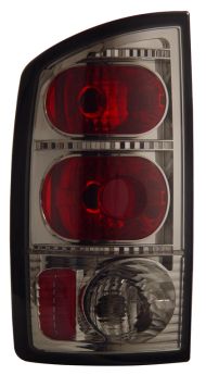 2002-2005 Dodge Ram Truck G2 Style Euro Tail Lights - Smoke - 03-DR2002TLAG2SM