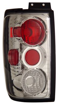 1997-2002 Ford Expedition G2 Euro Tail Lights - Chrome - 03-FE9702TLAG2