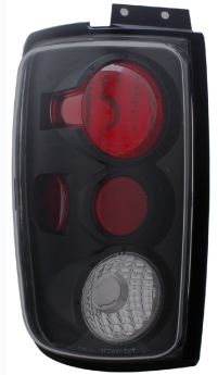 1997-2002 Ford Expedition Gen 2 Euro Tail Lights - Dark Smoke - 03-FE9702TLAG2DS