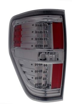 2009-2013 Ford F-150 LED Tail Lights - Smoke - 03-FF09TLEDSM