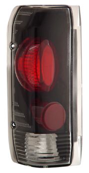 1989-1996 Ford F-150 G2 Euro Tail Lights - JDM Black - 03-FF8996TLAG2JM