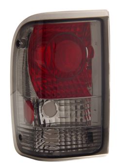1993-1997 Ford Ranger Euro Tail Lights - Smoke - 03-FR9397TLASM