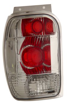 1998-2000 Ford Explorer 2dr / 4dr Euro Tail Lights - Chrome - 03-FX9800TLA
