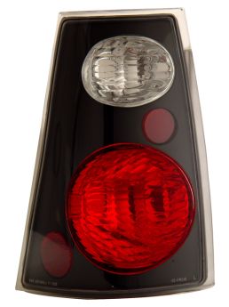 2002-2005 Ford Explorer Sport Trac Euro Tail Lights - JDM Black - 03-FXST2002TLAJM