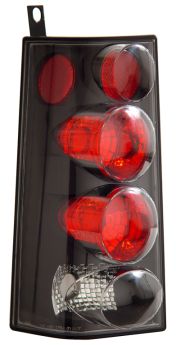 2003-2005 GMC Savana Van Euro Tail Lights - JDM Black - 03-GA2003TLAJM
