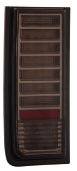 2003-2004 Hummer H2 LED Tail Lights - Smoke - 03-GH02TLEDSM
