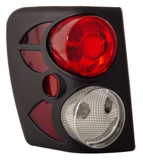 1999-2003 Jeep Grand Cherokee Euro Tail Lights - JDM Black - 03-JGC9903TLAJM