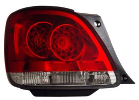 1998-2005 Lexus GS300 / GS400 / GS430 LED Tail Lights - Red / Clear - 03-LG98TLED