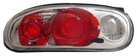 1990-1997 Mazda Miata Euro Tail Lights - Chrome - 03-MA9097TLA