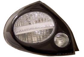 2000-2001 Nissan Maxima Euro Tail Lights - JDM Black - 03-NM2000TLAJM