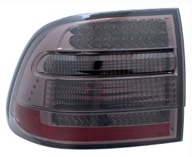 2002-2006 Porsche Cayenne LED Tail Lights - Smoke - 03-PC03TLEDSM