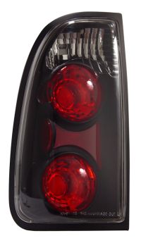 2000-2003 Toyota Tundra Euro Tail Lights - JDM Black - 03-TR2000TLAJM