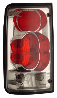 1989-1995 Toyota Pick-Up Truck G2 Euro Tail Lights - Chrome - 03-TU8995TLAG2