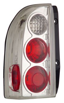1999-2004 Suzuki Grand Vitara Euro Tail Lights - Chrome - 03-ZV9901TLA