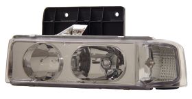 1995-2003 Chevy Astro Chrome Euro Headlights - 02-AZ-CA95-C