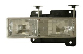 1988-1998 Chevy C10 Fullsize Chrome Euro Headlights w/o Bulb - 02-AZ-CF88-C-G2