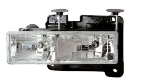 1992-1994 Chevy Blazer / Jimmy Chrome Euro Headlights - 02-AZ-CF88-C