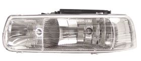 1999-2002 Chevy Silverado Chrome Euro Headlights - 02-AZ-CL99-C