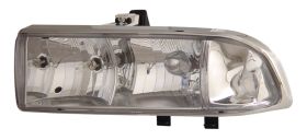 1998-2004 Chevrolet S10 Chrome Euro Headlights - 02-AZ-CS98-C