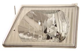 1992-2003 Ford Econoline Van Chrome Euro Headlights - 02-AZ-FECON92-C