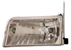1992-1996 Ford Bronco Chrome Euro Headlights - 02-AZ-FF92-C