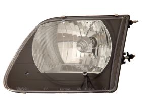 1997-2002 Ford Expedition JDM Black Euro Headlights Gen 2 - 02-AZ-FF97-B-G2