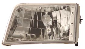 1993-1997 Ford Ranger Chrome Euro Headlights - 02-AZ-FR93-C