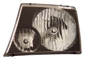 2002-2005 Ford Explorer JDM Black Euro Headlights - 02-AZ-FX02-B
