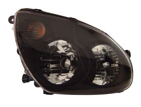 2003-2004 Infiniti G35 4dr JDM Black Euro Headlights - 02-AZ-IG03-B-4D