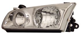 2000-2001 Toyota Camry Chrome Euro Headlights w/ Halo - 02-AZ-TM00-C-RIM
