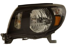2005-2008 Toyota Tacoma Black Euro Headlights - 02-AZ-TT05-B-A