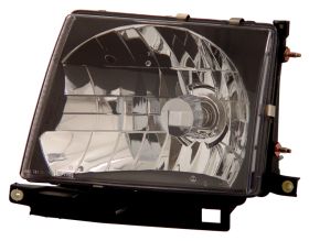 1997-2000 Toyota Tacoma Black Euro Headlights - 02-AZ-TT97-B
